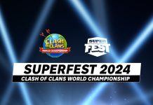 Finais Mundiais de Clash of Clans na SuperFest 2024, com Royale, Brawl e Sorteio de Viagem com tudo pago! SuperFest 2024: Finais Mundiais de Clash of Clans, Royale e Brawl em Helsinki, na Finlândia