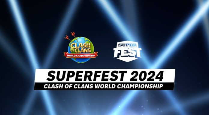 Finais Mundiais de Clash of Clans na SuperFest 2024, com Royale, Brawl e Sorteio de Viagem com tudo pago! SuperFest 2024: Finais Mundiais de Clash of Clans, Royale e Brawl em Helsinki, na Finlândia