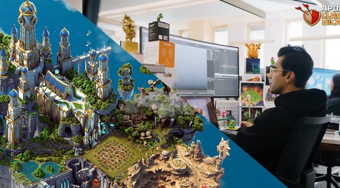 Clash of Dragons: Bastidores e Curiosidades do Cenário Lendário Mais Lendário de Todos! Descubra os Bastidores do Cenário Clash of Dragons no Clash of Clans