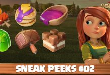 Sneak Peeks #02 – Supercargas e os Lanches Mágicos estão chegando Supercargas e Lanches Mágicos: A Nova Atualização do Clash of Clans