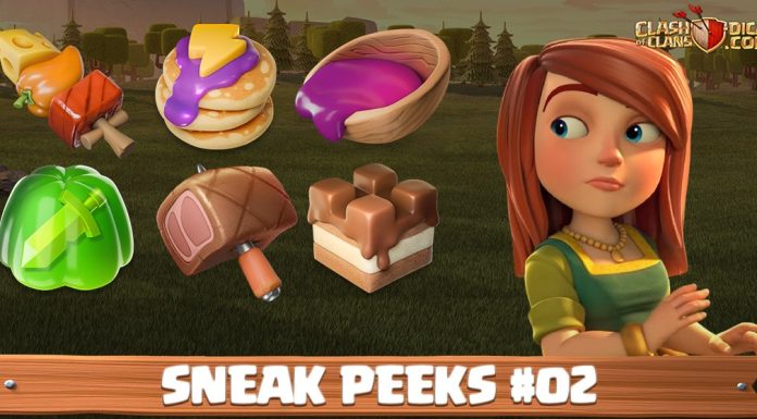 Sneak Peeks #02 – Supercargas e os Lanches Mágicos estão chegando Supercargas e Lanches Mágicos: A Nova Atualização do Clash of Clans