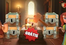 Resgate! 5x Baús GRÁTIS da Caça ao Tesouro com várias recompensas! Caça ao Tesouro no Clash of Clans: Resgate 5 Baús Grátis Agora!