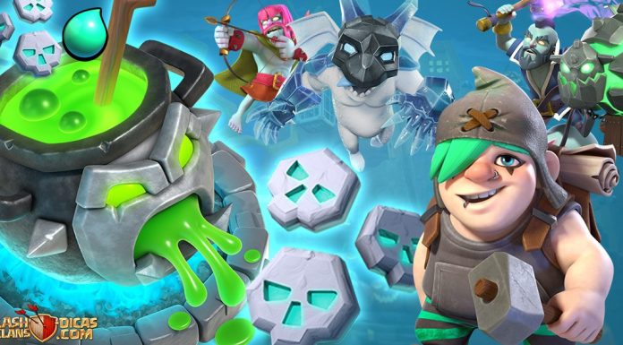 Novo Evento Maluquice Medonha: Novo Equipamento, Tropas Especiais, Decorações e Recompensas Evento Maluquice Medonha no Clash of Clans