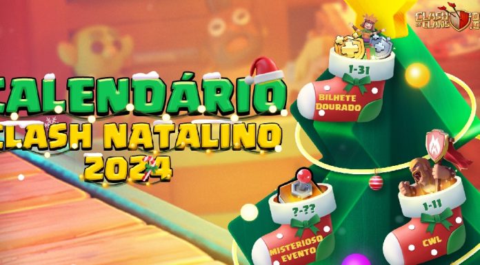Calendário de Eventos de Dezembro 2024 – Temporada de Natal Calendário de Eventos Clash of Clans Dezembro 2024