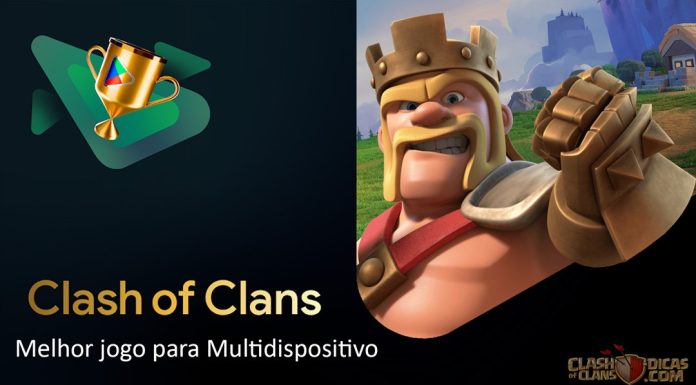 Melhor jogo para multidispositivo: Clash of Clans vence premiação do Google Play Awards 2024 Clash of Clans é eleito o Melhor Jogo para Multidispositivo no Google Play Awards 2024