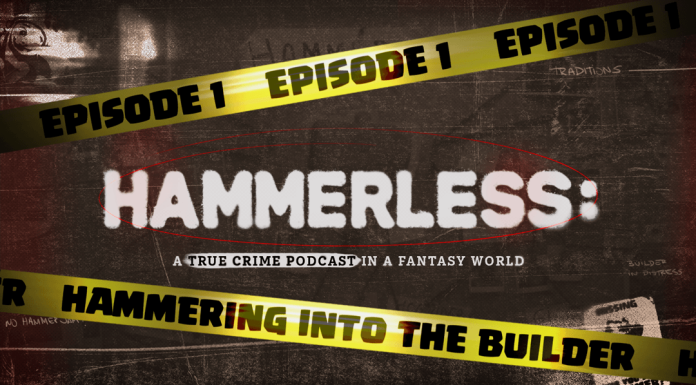 Mistério impede Martelofolia! Quem Roubou o Martelo do Construtor? Podcast da Cena do Crime Mistério no Martelofolia: Quem Roubou o Martelo do Construtor?