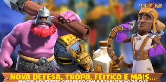 Cabana de Auxiliares, Nova Defesa, Tropa e Feitiço – Sneak Peek #02 As Incríveis Novidades do Sneak Peek #02