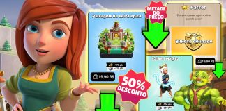🔥🛒 Loja com PREÇOS PELA METADE! 🛍️📢 Supercell testa ajuste de valores no Brasil! Supercell REDUZ PREÇOS do Clash of Clans no Brasil