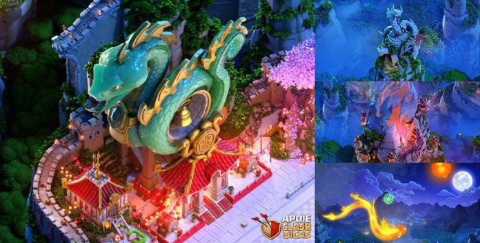 Nova Paisagem Lendária: Ano da Serpente chegou ao Clash!