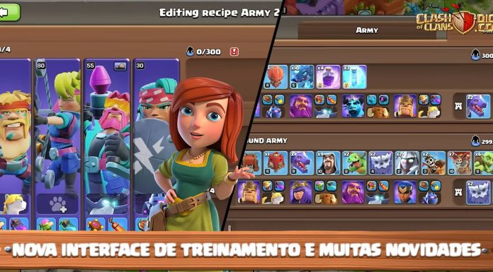 Fim do Treinamento de Tropas: Revelada a Nova Interface e Mais Detalhes Mudança Histórica no Clash: Chega de Esperar para Atacar