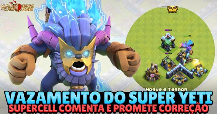 Supercell se Pronuncia: Super Yeti Foi Lançado Por Engano!