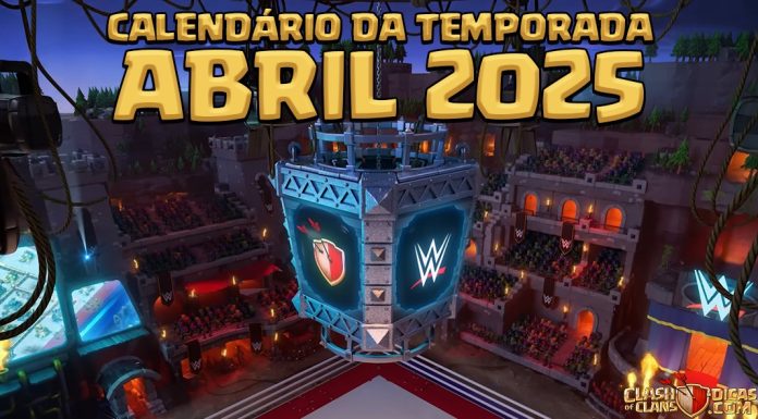 Calendário de Eventos da Temporada ClashaMania WWE – Abril 2025