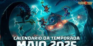 Calendário de Eventos da Temporada Batalha em Alto-Mar – Maio 2025 Calendário da Temporada Batalha em Alto-Mar – Maio 2025