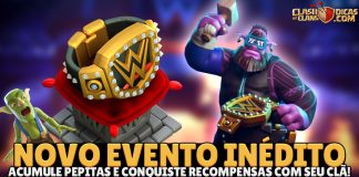 Corrida do Ouro: Novo evento para Clãs com recompensas insanas! Evento Corrida do Ouro Clash