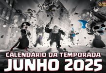 Calendário de Eventos Clash Junho 2025