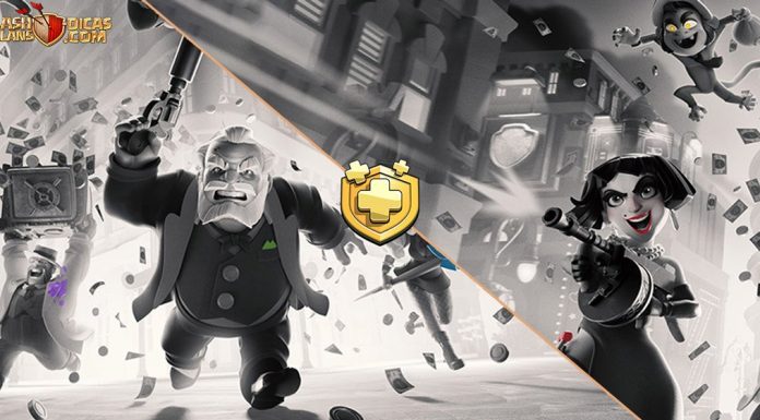 Temporada Dark Days (Máfia): Prévia das Skins Exclusivas e Pré-Venda Bilhete Dourado de Junho Iniciada! Teaser Temporada Máfia Clash of Clans