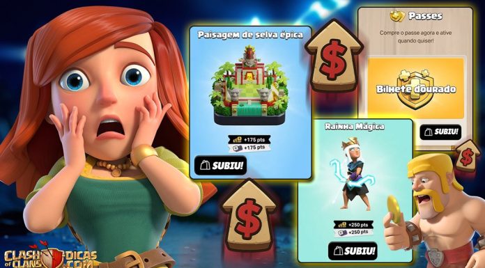 Bomba! 💥💸 Aumento nos preços da Loja do Clash of Clans AMANHÃ! Supercell anuncia aumento de preços no Clash of Clans e demais jogos