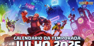 Calendário de Eventos da Temporada CyberClash  – 🗓️ Julho 2025 Calendário da Temporada CyberClash – Julho 2025