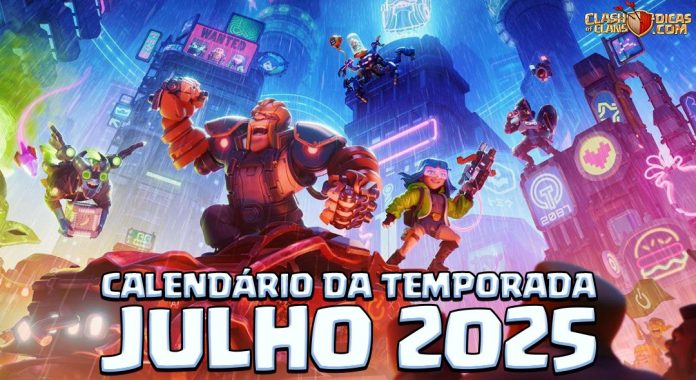 Calendário da Temporada CyberClash – Julho 2025
