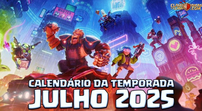 Calendário de Eventos da Temporada CyberClash – 🗓️ Julho 2025 Calendário da Temporada CyberClash – Julho 2025
