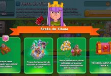 Evento de Medalhas “Festa do Tibum” – Novo Equipamento, Minérios e Decorações temáticas de Aniversário, Festa do Tibum chegou no Clash
