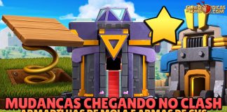 Mudanças Importantes no Clash! 📢 Reformulação de Armadilhas de Mola nas Armas de Centro de Vila! Reformulação nas Armadilhas e Mola e Mudanças nas Armas de CV 12-15