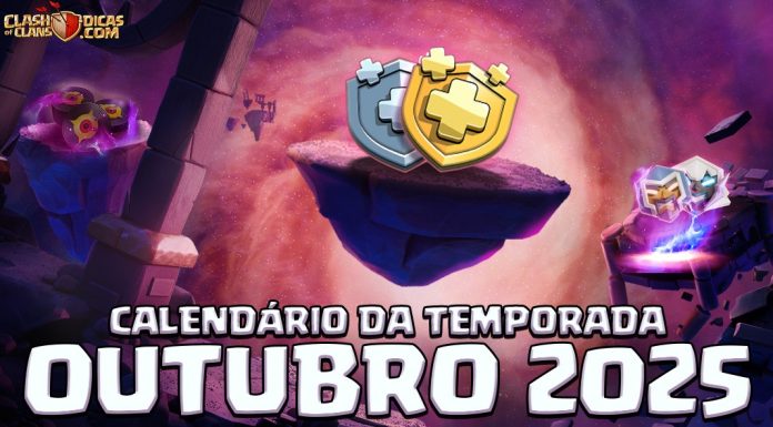 Calendário de Eventos da Temporada Clash-o-Ween – 🗓️ Outubro 2025 Assombrado Calendário de Eventos Clash-o-Ween 2025