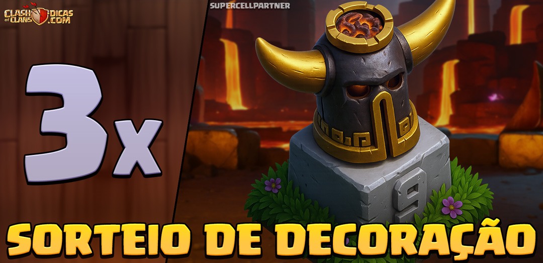 Sorteio Decoração Flamejante
