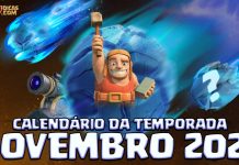 Calendário de Eventos da Temporada Meteórica – 🗓️⚔️ Novembro 2025