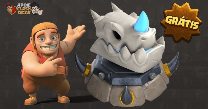 Decoração Caveira Elétrica GRÁTIS na Black Friday da Supercell Store