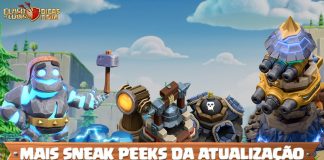 Mais Sneak Peeks: Torre Vingativa, Pedras Faiscantes, Feitiço de Totem, Defesas, Melhorias e Muito Mais! Feitiço de Totem, Sistema de Pedras Faiscantes e Torre Vingativa!
