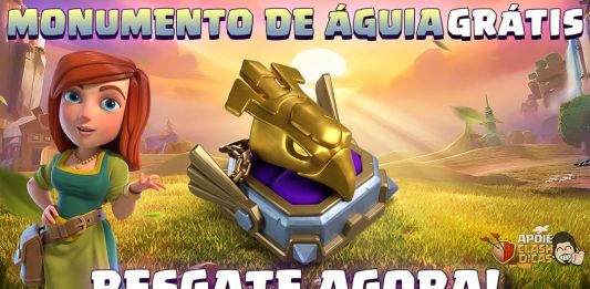 Decoração da Artilharia Águia Grátis para CV17+: Veja Como Resgatar o Monumento! Monumento de Águia Disponível Grátis