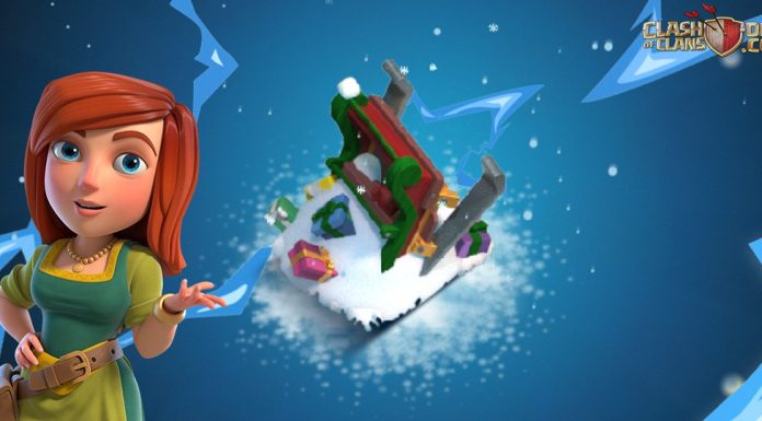 Decoração Especial de Natal Grátis 🎄🛷 – Resgate por tempo limitado! Decoração Especial de Natal Grátis na Supercell Store do Clash!
