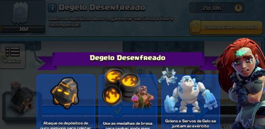 Evento de Medalhas Degelo Desenfreado: Recompensas, Tropas Temporárias e Novo Equipamento Floco de Neve!