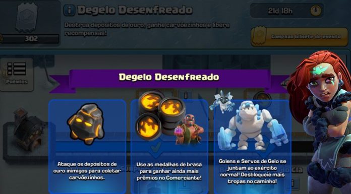Evento de Medalhas Degelo Desenfreado: Recompensas, Tropas Temporárias e Novo Equipamento Floco de Neve!