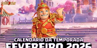 Calendário de Eventos da Temporada Ano‑Novo Lunar – 🧧🌸 Fevereiro 2026 Calendário Fevereiro 2026 no Clash: Temporada Ano‑Novo Lunar