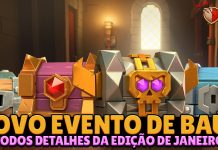 Evento Caça aos Tesouros volta amanhã (28/01) – 💰☄️ Baús, Meteoros Explosivos e Gigantes Gigantescos de volta! Evento dos Baús está de volta: Caça aos Tesouros + Gigantes Gigantescos