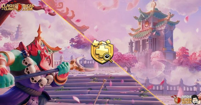 Skins orientais chegando! Pré‑venda do Bilhete Dourado de Fevereiro 2026 Temporada Ano‑Novo Lunar no Clash: teaser + Bilhete Dourado fev/2026