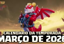 Calendário de Eventos da Temporada Dragões – 🔥🐉 Março 2026 Temporada Dragões: Todos os Eventos de Março no Clash