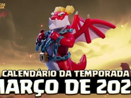 Calendário de Eventos da Temporada Dragões – 🔥🐉 Março 2026 Temporada Dragões: Todos os Eventos de Março no Clash