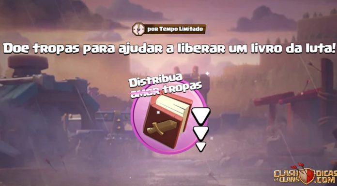 Evento Comunitário de Valentines Valendo Livro da Luta 📙💘 Doe tropas e alcance a meta! Livro da Luta Grátis: Evento de Doações na Supercell Store