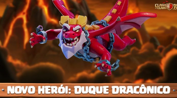 Duque Dracônico: Novo Herói Chegando na Próxima Atualização! 🐉🔥 Duque Dracônico Revelado: O Primeiro Herói Voador do Clash of Clans