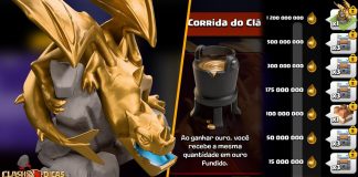 Tudo sobre o Evento Corrida do Clã de Março: Estátua do Dragão Elétrico Grátis e Baús! Corrida do Clã de Março: Ganhe a Estátua do Dragão Elétrico e 15 Baús