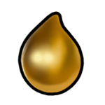 Gota de Ouro Fundido