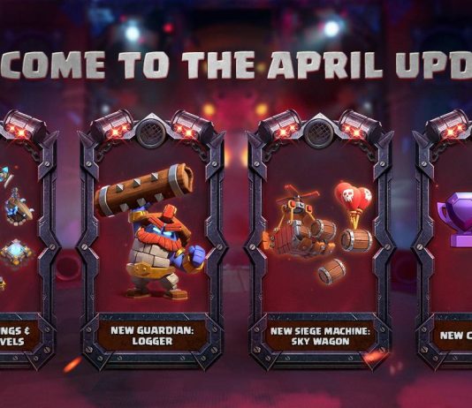 Atualização de Abril 2026: Guardião Troncudo, Aerotáxi, Mudanças na Lendária, Novos Níveis e Mais! 🤘🔥 Atualização de Abril 2026