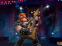 Recompensas dos Jogos do Clã – Temporada do Clash Metaleiro (22 a 28 de Abril/2026) 🎸🔥 Jogos do Clã Temporada Metaleira: Todas as Recompensas Listadas