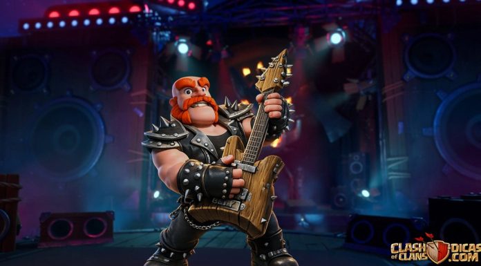 Recompensas dos Jogos do Clã – Temporada do Clash Metaleiro (22 a 28 de Abril/2026) 🎸🔥 Jogos do Clã Temporada Metaleira: Todas as Recompensas Listadas