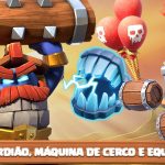 Novo Guardião Troncudo, Máquina Aerotáxi e Equipamento Presas Elétricas! ⚔️🔥 Sneak Peeks Sneak Peeks Dia 2: Troncudo, Máquina Aérea e Equipamento Duque