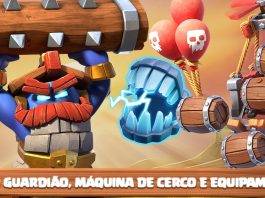 Novo Guardião Troncudo, Máquina Aerotáxi e Equipamento Presas Elétricas! ⚔️🔥 Sneak Peeks Sneak Peeks Dia 2: Troncudo, Máquina Aérea e Equipamento Duque