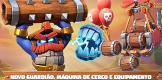 Novo Guardião Troncudo, Máquina Aerotáxi e Equipamento Presas Elétricas! ⚔️🔥 Sneak Peeks Sneak Peeks Dia 2: Troncudo, Máquina Aérea e Equipamento Duque